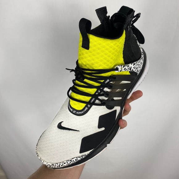 Nike Other - Nike x Acronym Presto Mid “Dynamic Yellow”